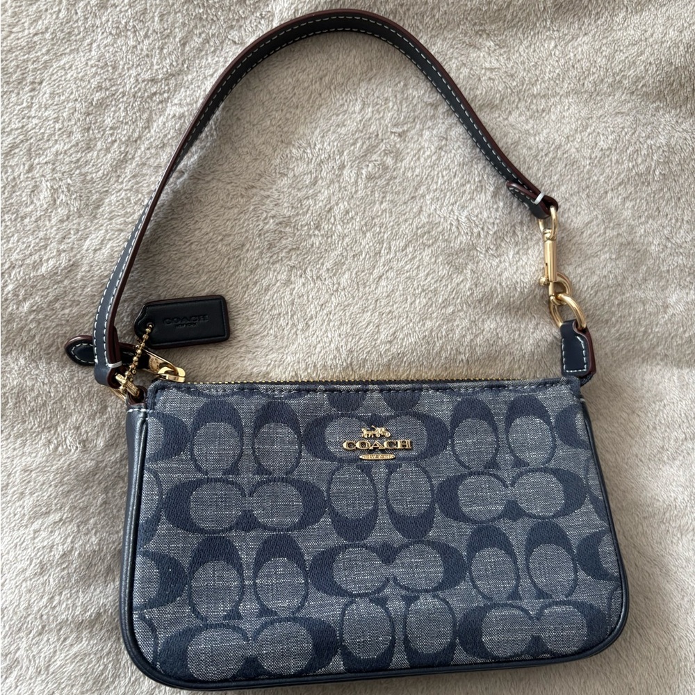 SOLD NWOT Coach Nolita Dark Denim